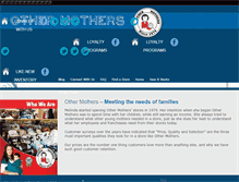 Tablet Screenshot of othermothers.com